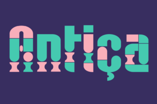 Antica: A Playful, Color-Ready Geometric Font for Real Creative Workflows