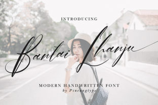 Bantai Lhanju: A Modern Script Font with Authentic Charm