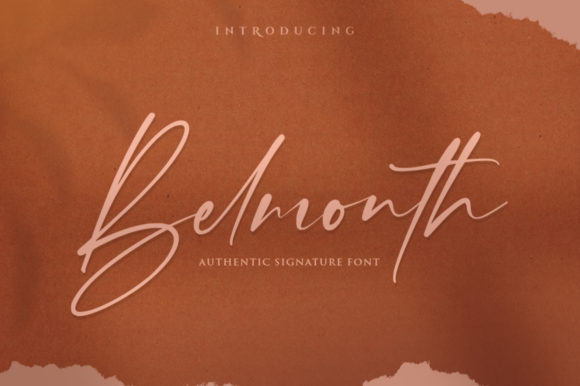 Belmonth Font: The Stylish Script That Elevates Editorial Design