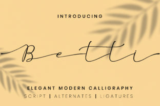 Betti Script: A Contemporary Handwritten Font with Purposeful Personality