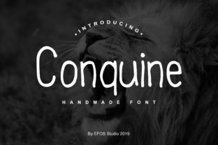 Conquine: A Fresh Sans Serif Font for the Next Generation of Digital Expression