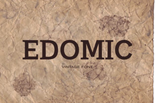 Edomic: The Serif That Speaks With Authority and Intention