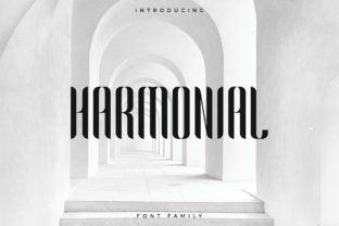 Harmonial: A Bold, Charming Sans Serif