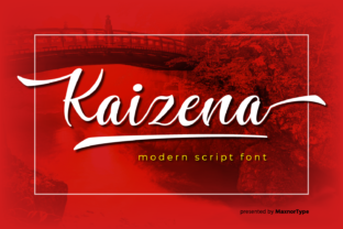 Kaizena: A Bold, Handwritten Font That Feels Human in a Digital World