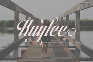 Kaylee: A Modern Script Font That Strengthens Romantic Tone With Purpose