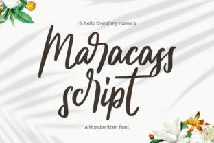Maracass Script: Where Casual Charm Meets Professional Versatility