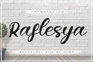 Raflesya: The Hand-Drawn Script Font That Feels Like a Personal Note