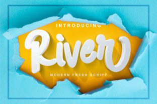 River: A Sweet, Simple Handwritten Font