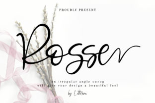 Rosse: A Playful Display Font with Character
