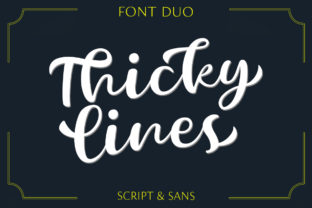 Thickylines: When Handwritten Boldness Meets Design Confidence