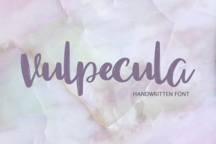 Vulpecula Font: A Sweet, Handwritten Typeface That Elevates Modern Design